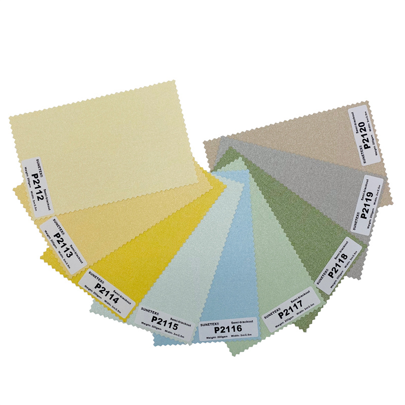 Factory Hot Sell Pearlic Roller Fabric Semi-blackout For Office