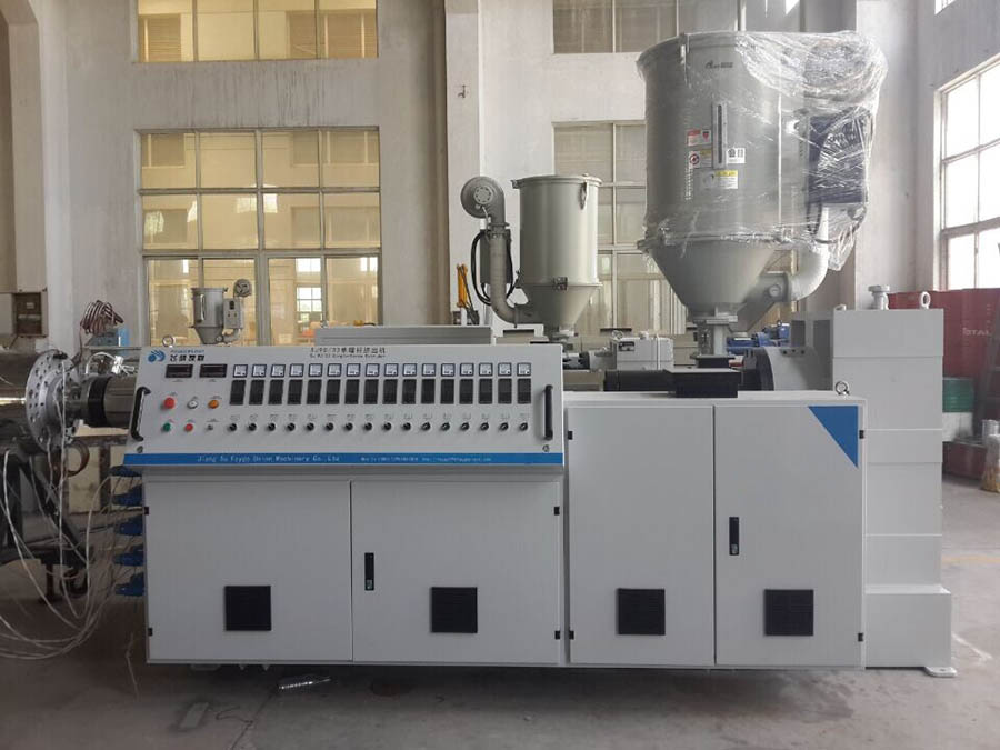 Single Screw Plastic Extruder Machine