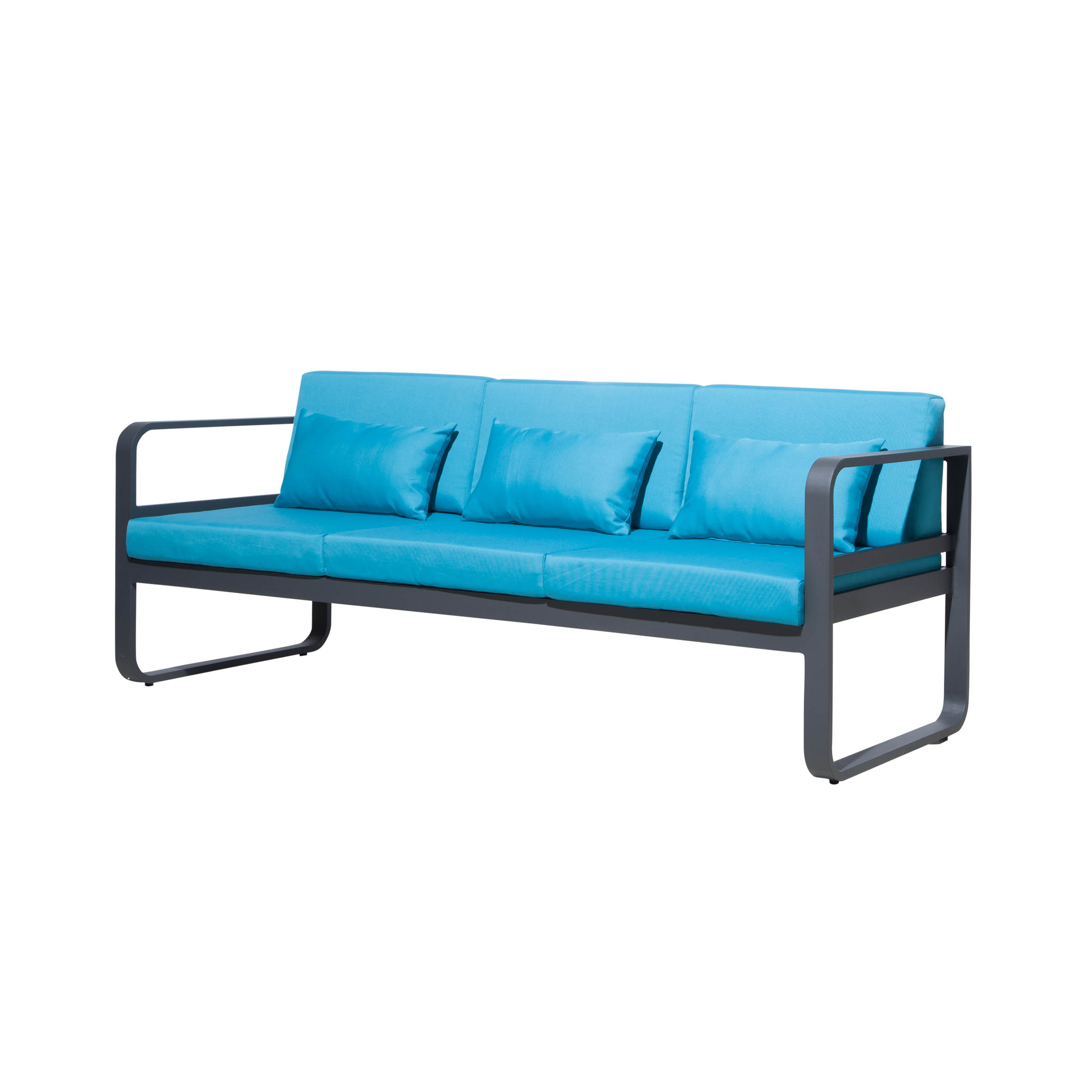 Season alu. 3-seat sofa