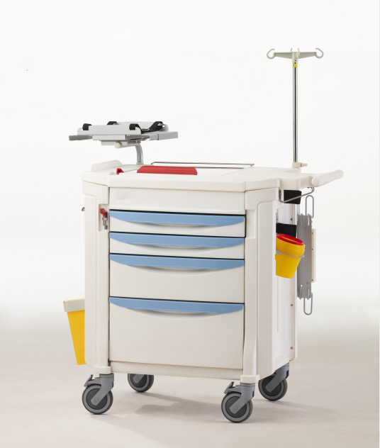 F-47 New design Medical emergency cart trolley