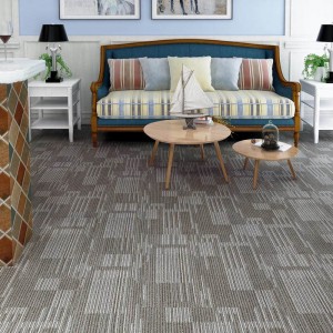 Carpet Pattern SPC Luxury interlocking Flooring Tile