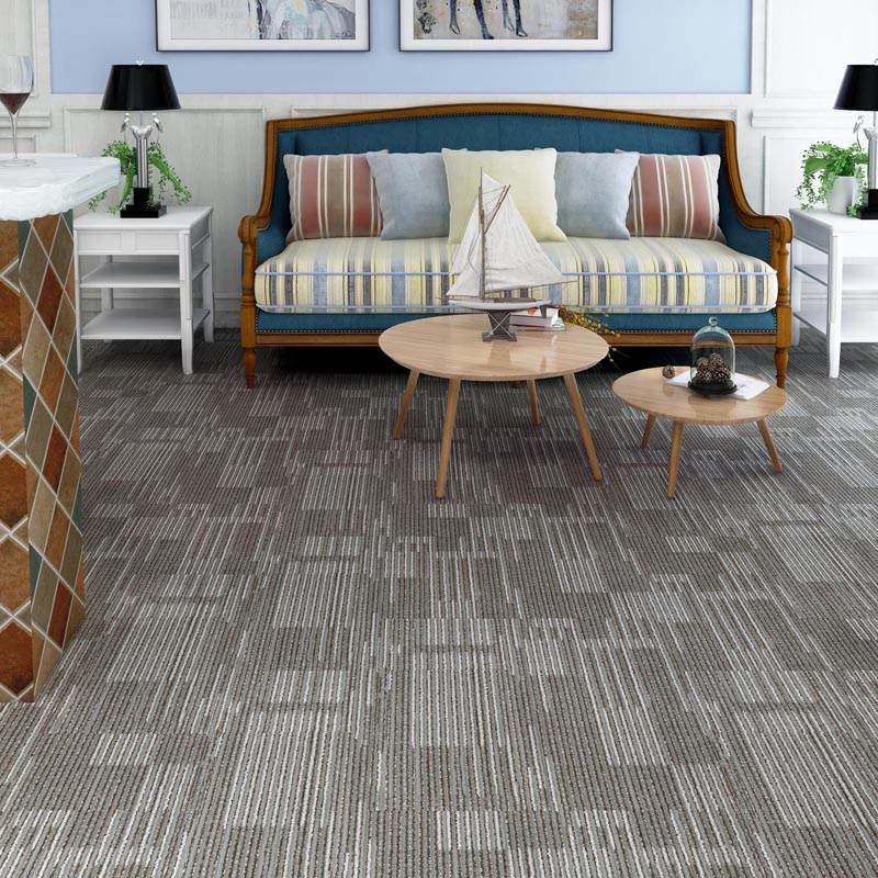 Carpet Pattern SPC Luxury interlocking Flooring Tile Featured Image