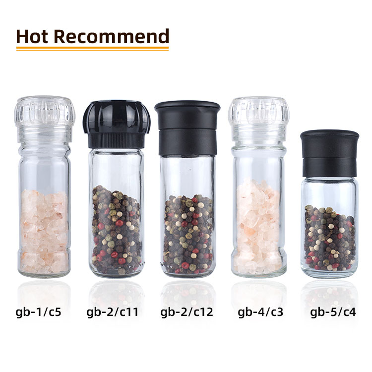 Factory Directly 100ml Disposable Manual Salt And Pepper Grinder