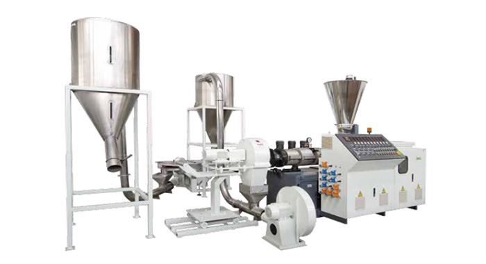 1.Single screw pelletizing line3