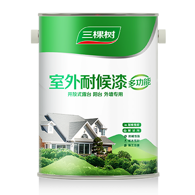 Outdoor Multifunctional Weathershield Wall Paint