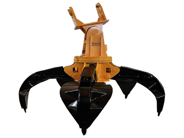 CE Certificated Hydraulic orange peel grab scrap grapple for excavators