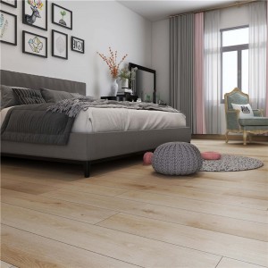 Waterproof Light Wood Looking Rigid Core Flooring