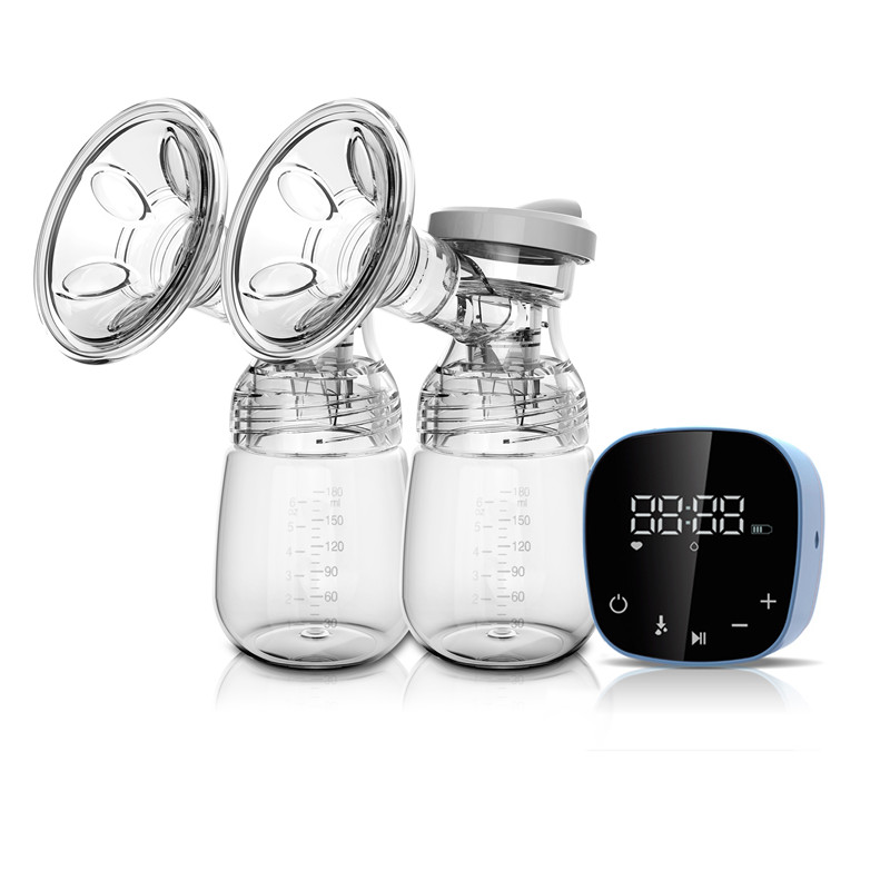 DQ-YW005BB Multi Function OEM double side Electric Breast Feeding Pump Baby for Mothers and Kids