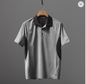 Cheap uniform tshirt grey breathable golf dri/dry fit polo t shirt