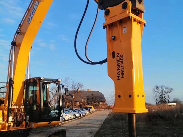 Box Silence type Hydraulic Breaker for demolition work