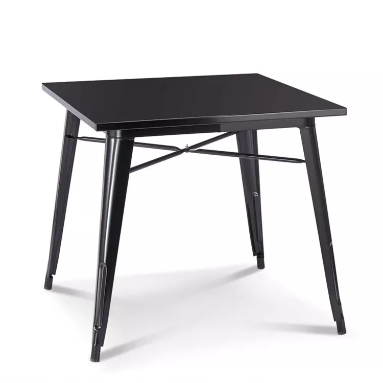 Metal Table Top Square Dining Table  T-18