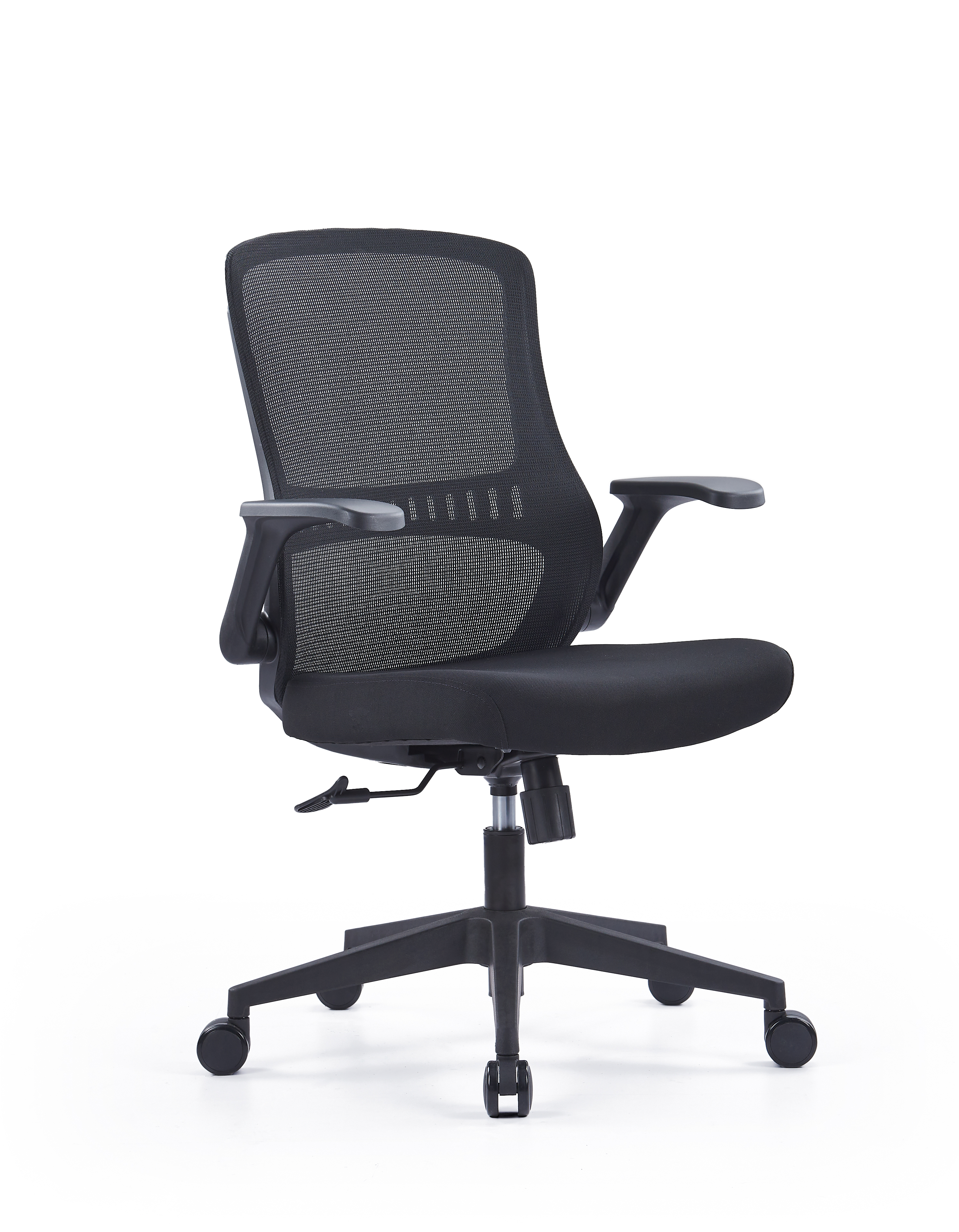 CH-526 | New Mesh Chair with Larger Size & 90° Flip-up Armrest