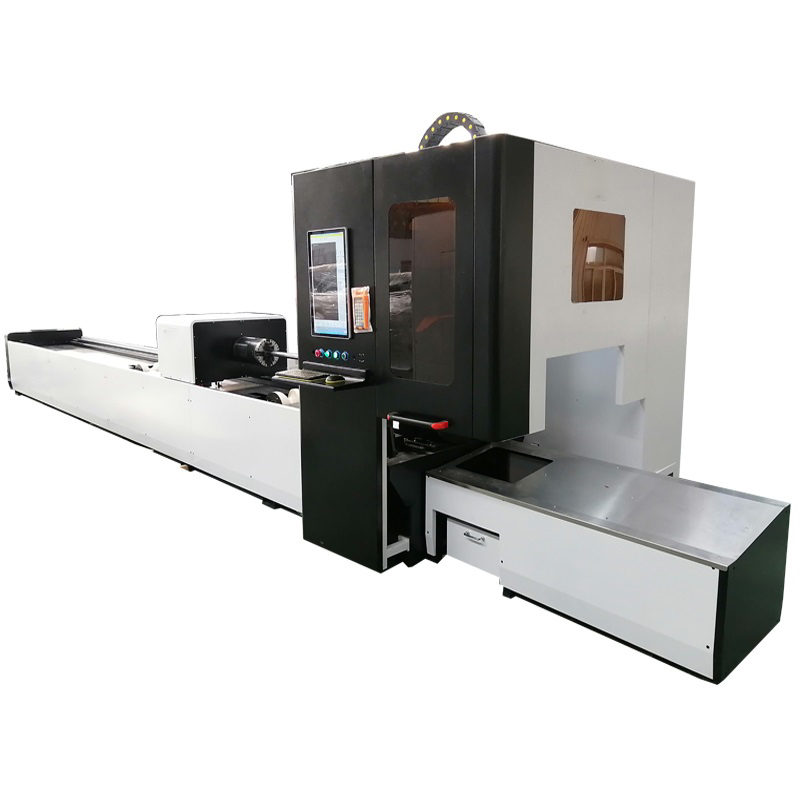 metal cnc fiber laser cutter laser cutting machine with rotary device