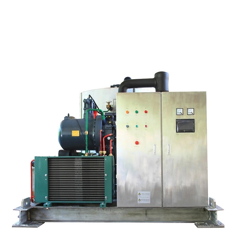 20Ton/Day Seawater Flake Ice Machine Commercial For Frozen Seafood