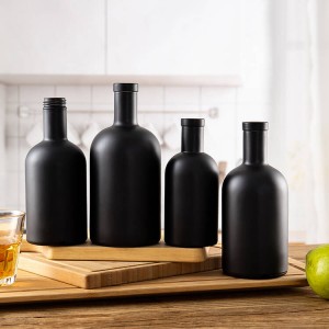 Wholesale glass liquor bottle supplier custom spirits bottles