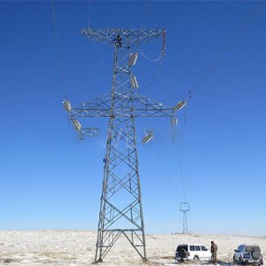 60m Hot Dip Galvanized Angle Steel Telecom Tower