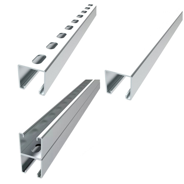 HSC  Metal Stainless Steel Galvanized Steel Alumnium Alloy Slotted Channel