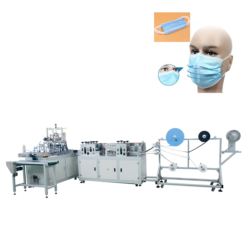 High Speed Automatic Outside Ear Loop Face Mask Making Machine