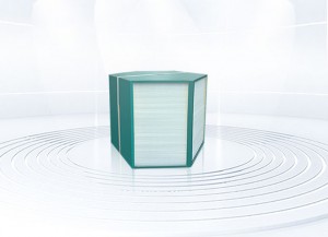 3D Air to Air Counterflow Heat Exchanger