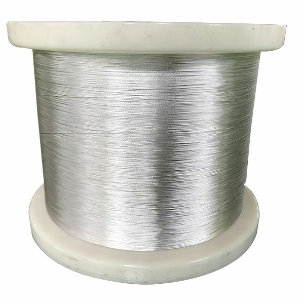 Professional China Twisted 0.18mm-0.203mm Silver plated stranded wire Conductor 19 strands