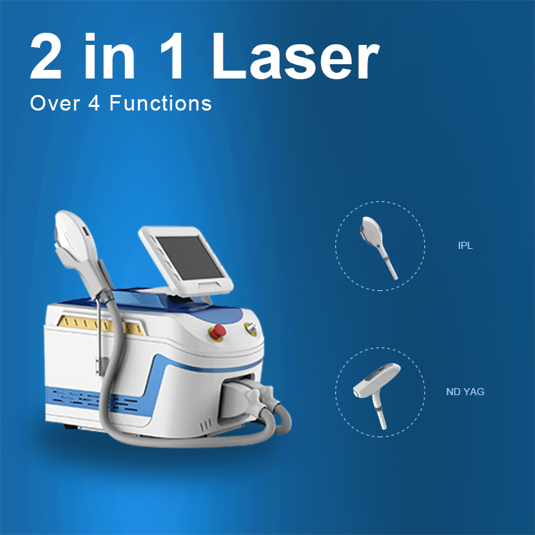 multifunctional beauty machine ipl shr ndyag carbon peeling laser