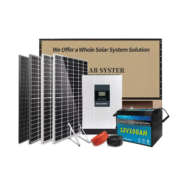 Customized On/Off Grid Solar System for Home