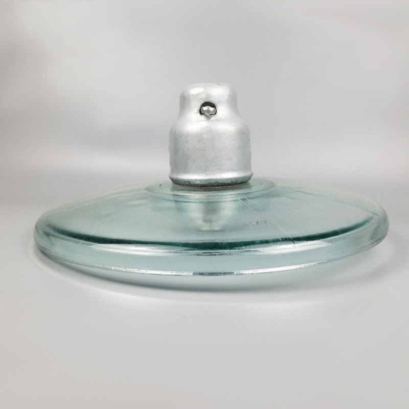 Hot sale glass disc insulator for high voltage Aerodynamic type glass suspension insulator string