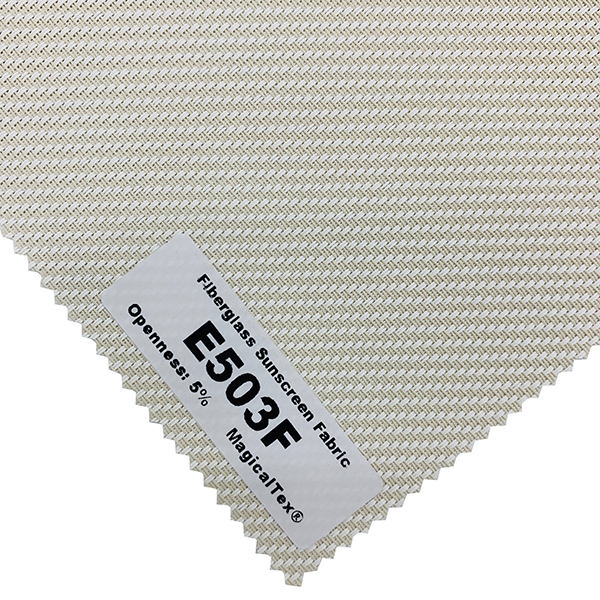 Most Popular Fiberglass Sunscreen Fabric 5% Openness