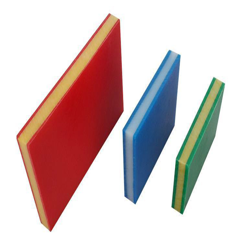 Dual Color Plastic Board HDPE Sheet Polyethylene Plank Multi Color HDPE Sheet