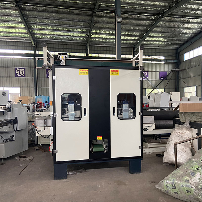 paper facial tissue log saw cutting machines single channel cutting machinery paper tissue machines