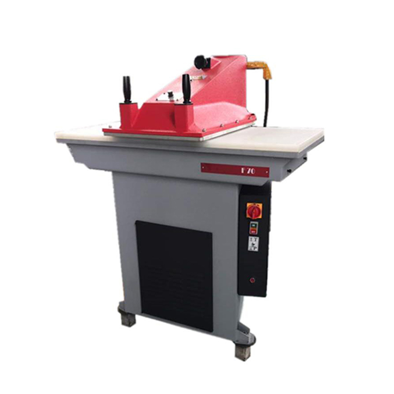 27T Large Hydraulic Swing Arm Clicker Press Machine