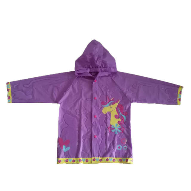 Kids Raincoat with Hood  USD1.1-USD2.3