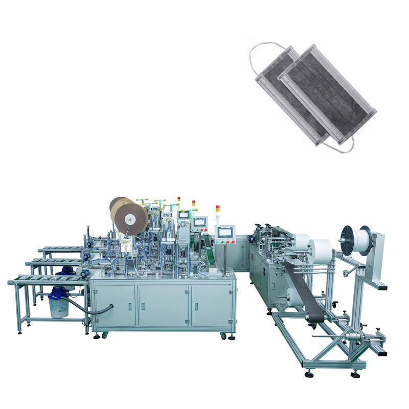 High Efficiency Disposable Dust Inner Earloop Mask Making Machine