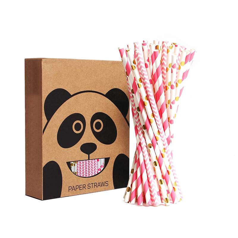 Color striped paper straw specifications