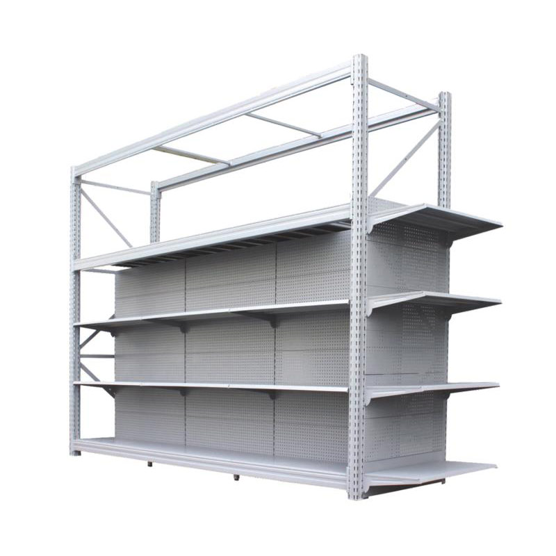 Double side integrated shelf