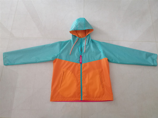 Zipper hoodie lightweight outdoor custom waterproof windbreaker