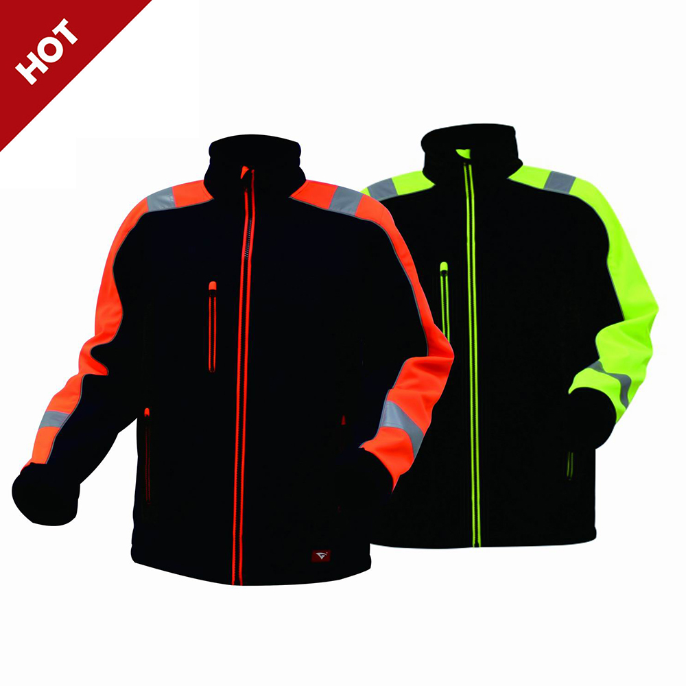 Hi Vis Color Softshell Jacket for Men