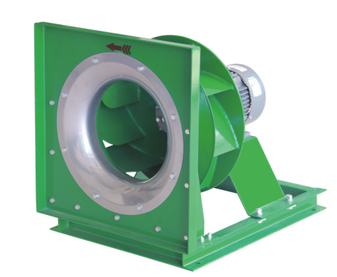 Backward inclined centrifugal fan