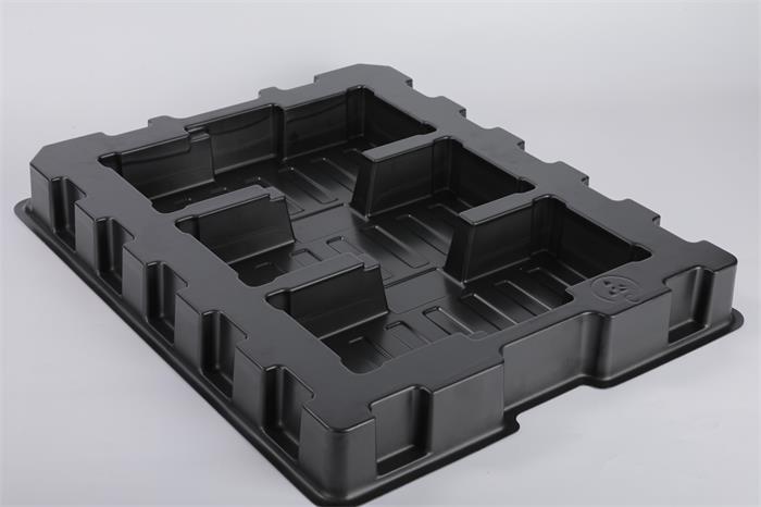 Flame resistance blister tray