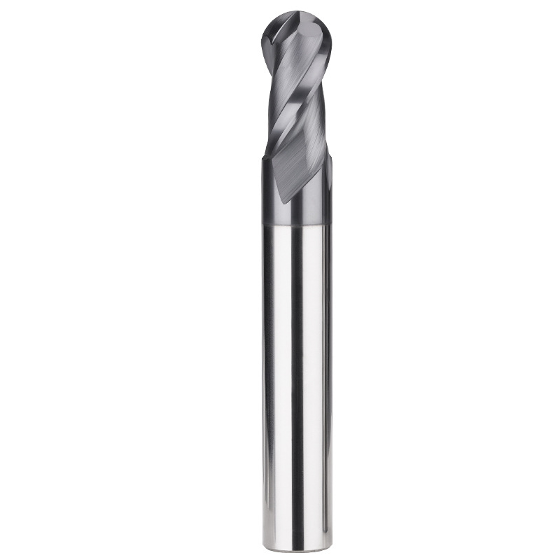 HRC45 Carbide 2 Flute Standard Length Ball Nose End Mills