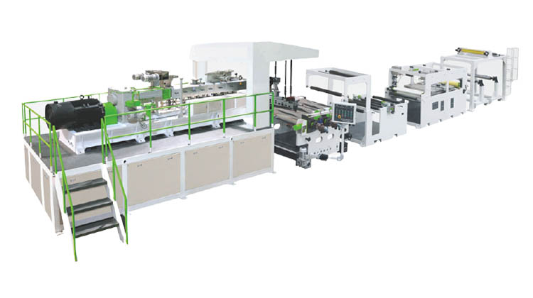 PET sheet extrusion line