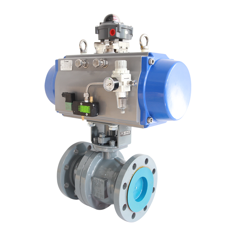 Rack and Pinion Ball Valve