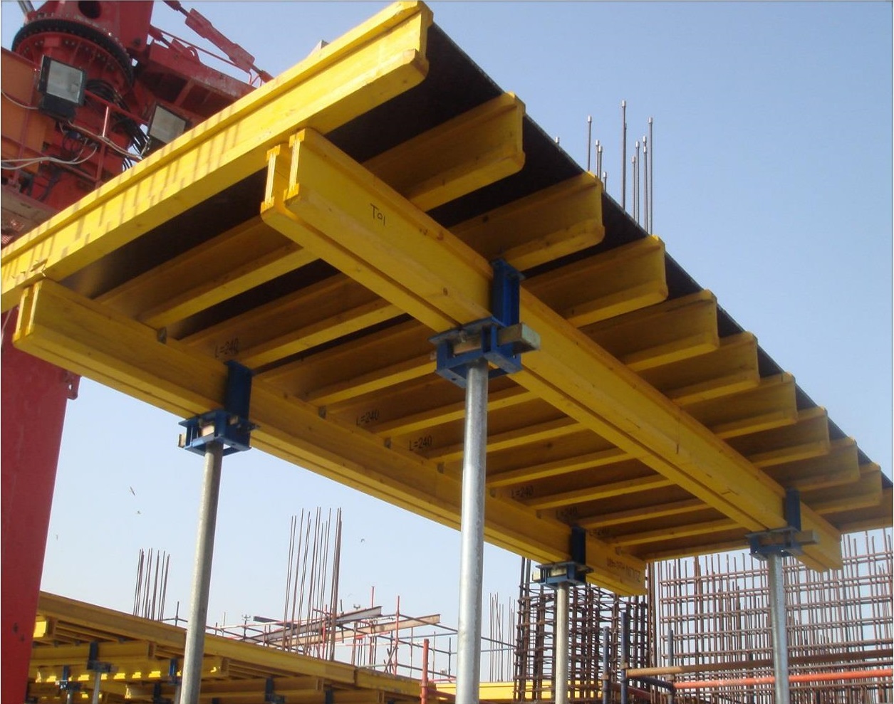 Timber Slab Formwork for Floor Pouring