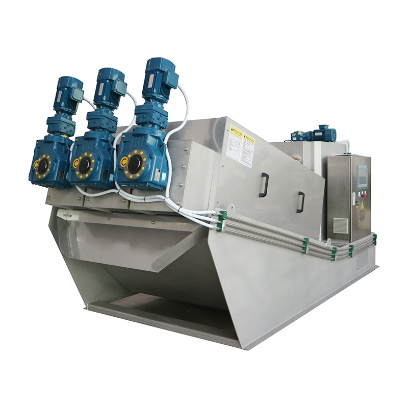 Multi-disc Sludge Dewatering Screw Press Machine