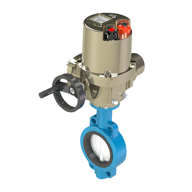 Wafer Ruber Lined Butterfly Valve