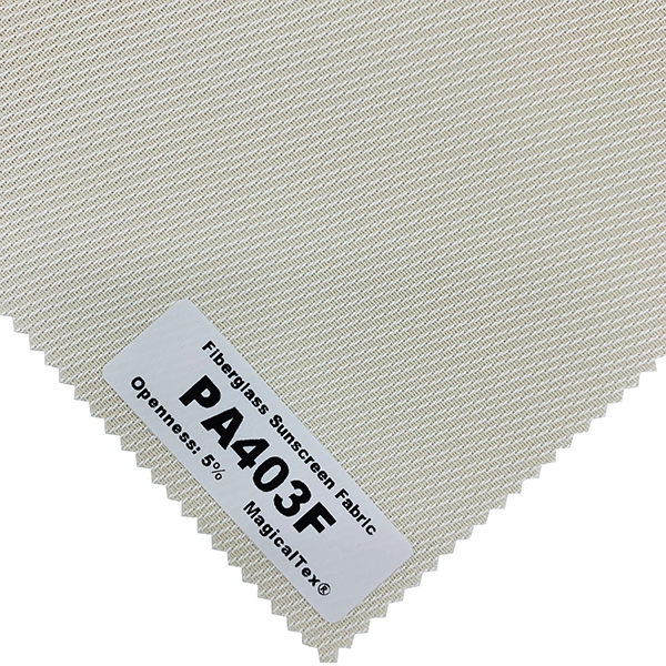 Waterproof Fiberglass Sunscreen Fabric For Office