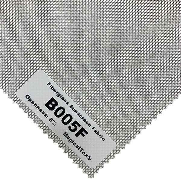 Wholesale Anti-UV Fiberglass Sunscreen Fabrics For Roller Blinds