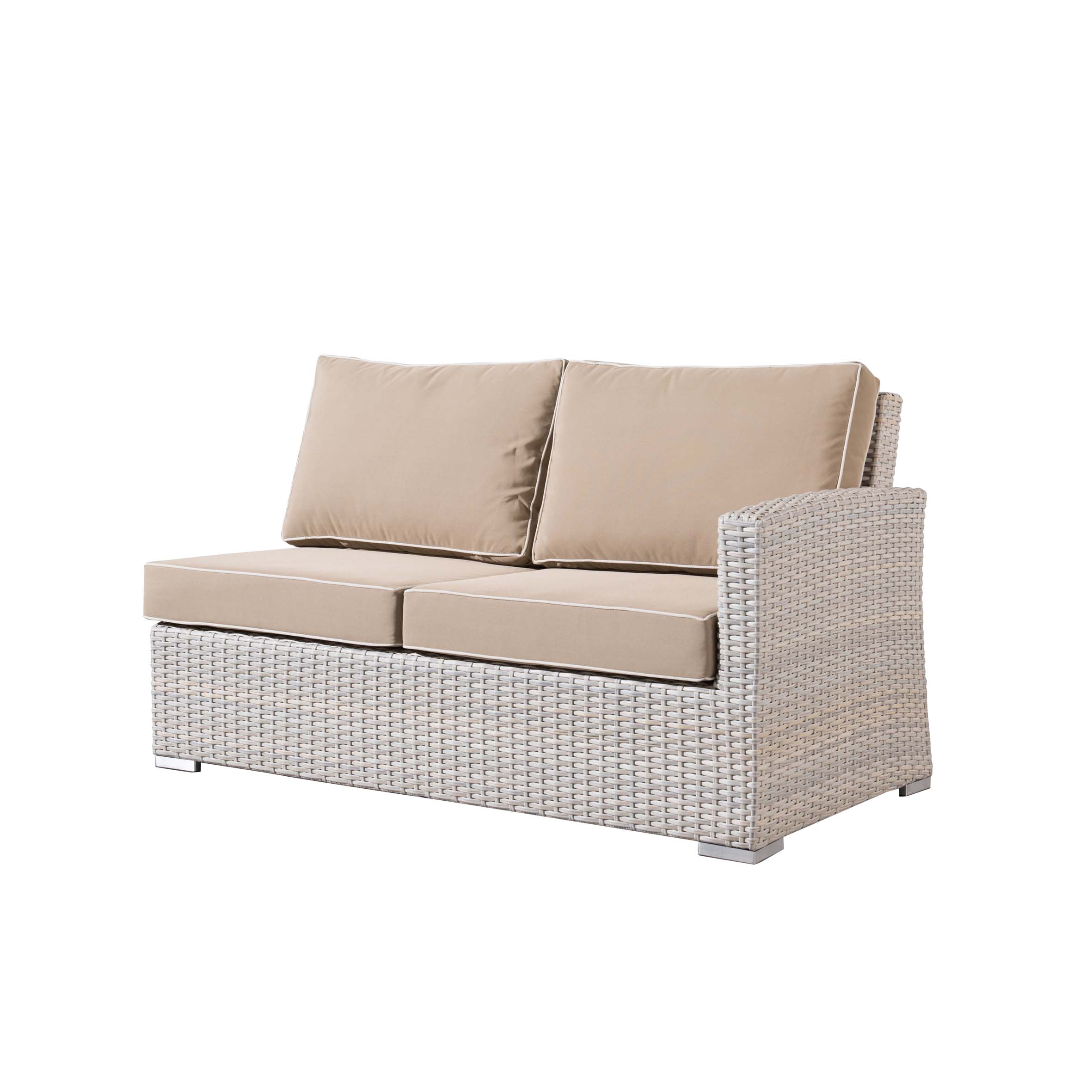 Ideal rattan L/R arm 2-seat sofa