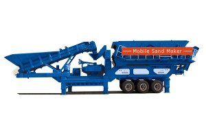 Mobile/Portable Sand Making Crusher Plant (Tire)