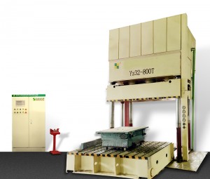 800T Four-column Deep Drawing Press with Moving workbench